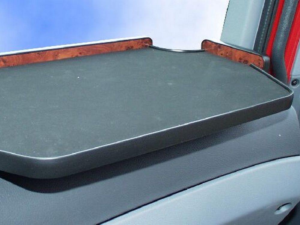 Ablagetisch LKW-Tisch Beifahrer wurzelholzdesign Mercedes-Benz Actros MP2 MP3