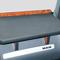 Ablagetisch LKW-Tisch MAN TGA rechts Beifahrer wurzelholzdesign